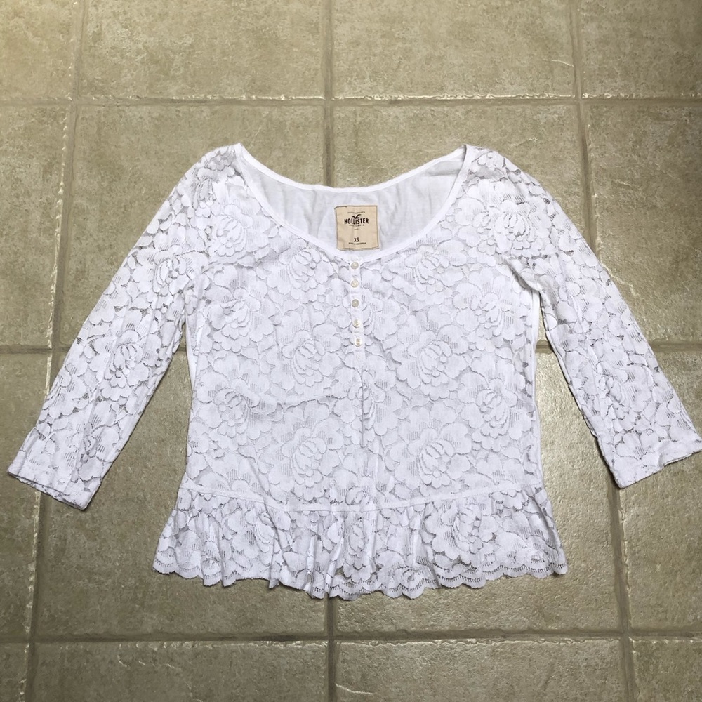 HOLLISTER - LACE TOP - Picture 5 of 7